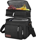 Miycoo Lunch Bag & Box For Women Double Deck, Leakproof 15L, Black New. Price: $35.05.