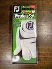 Fj Footjoy Men Weathersof Golf Gloves White X-large Right Pack 2 Unworn New. Price: $14.99.
