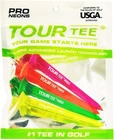 New Tour Tee Pro Neons Golf Set Of T-489 590. Price: $28.50.