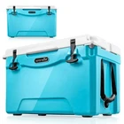 Serenelife 50 Qt. Cooler Box - Holds Up To 63 Cans, Day Ice Retention New. Price: $209.99.