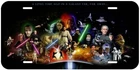 Star Wars Team Aluminum Novelty Auto License Plate New. Price: $19.90.
