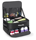 Misoda Golf Trunk Organizer With Shoe Storage, 17.3" X 13" 9.5", Black New. Price: $34.00.