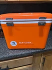 Engel 19QT Leak-proof, Air Tight, Hard Sided Cooler / Lunchbox High Viz Orange Used. Price: $75.00.