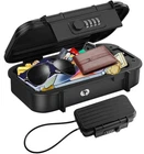 Tniifxc Security Case Lockbox With Code, Portable Safe Removable Chain New. Price: $54.54.