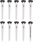 Callaway Par Plastic Golf Tees Black/white New. Price: $17.19.