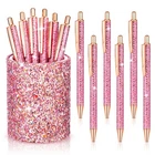 Bling Sequin Holder With 6 Pcs Click Pens Cute Glitter Retractable... New. Price: $17.21.