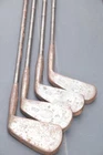 Vintage Dayton O. Steel Shaft Blade 2-5 Irons Set Mashie Lofter Antique Golf Used. Price: $59.99.