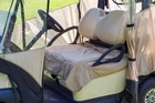 New Jef World Of Golf Plush Car Seat Blanket - Tan. Price: $39.99.