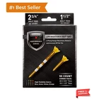 Performance Series Low Resistance 3/4'' & 1/2'' Assorted Golf Tees - 50 Pack New. Price: $29.69.