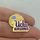 1988 Ucla Bruins Soccer Lapel Pin Team Ball Logo Hat Tac Enamel Ncaa '88 Vintage Used. Price: $19.95.