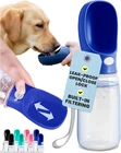 Dog Water Bottle 19 Oz, Navy Blue One-hand Leak-proof Hydration & Pet New. Price: $46.77.