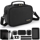 Gosstek Pu Leather Smell Proof Bag With 10 Accessories, Multi-use Storage Box... New. Price: $60.13.
