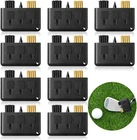 Nuanchu 10 Packs 3 In Retractable Multiple Use Golf Club Cleaner Tool Black New. Price: $18.99.