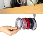 Elypro Tumbler Lid Organizer, Under-cabinet Cup Holder For Stanley, Yeti, New. Price: $24.38.