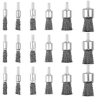 18 Pack Wire End Brush Set, 6 Sizes 0.012" Crimped Carbon Steel Wheel Fo... New. Price: $29.74.