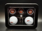 New Team Golf Denver Broncos Accessory Tin Balls, Markers & Divot Tool. Price: $24.95.