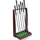 Holds 6 Clubs Wooden Golf Putter Stand Holder Display ... New. Price: $73.53.