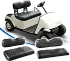 Nokins Black Golf Cart Seat Covers For Ezgo Rxv New. Price: $196.99.