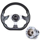 10L0L Golf Steering Wheel 12.5'' W/ Chrome Adapter For Club Ds New. Price: $56.69.