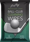 Proplay Ball & Club Cleaning Wipes Powerful Cleaner Removes Dirt, Grass New. Price: $8.99.