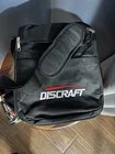 Discraft Golf Bag Holds 6+ Discs Black Adjustable Shoulder Strap New Nwt. Price: $17.99.