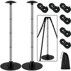 Boat Cover Support Poles Pack, Stainless Steel BASE,BLACK,2 New. Price: $75.93.
