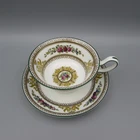 Wedgwood Bone China Columbia - White Cup & Saucer Sets Of Four (b) Used. Price: $59.99.