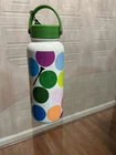 Brand Kate Spade New York Water Bottle 33OZ With Lid Multi-color Balls Pattern. Price: $39.99.