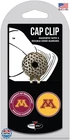 Team Golf Ncaa Minnesota Golden Gophers Cap Clip Magnetic Ball Markers New. Price: $28.99.