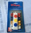 Vintage Wilson Pro Staff Collection Golf Tee Carrier W330P Vtg New. Price: $18.99.