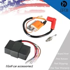 For Yamaha G1 1979-1986 Golf Cart Ignition Coil Cdi Box Spark Plug Gas 2 Cycle New. Price: $19.63.
