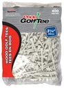 Pride Golf Tee, 3-1/4 Inch Deluxe 400 Count White New. Price: $29.61.