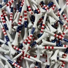 Pride Performance Plastic Golf Tees Stars And Stripes 100 Count, 3-1/4 In... New. Price: $24.11.