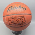 Baden Composite Leather Indoor Basketball Size 6 Women's Abl Official Game Used. Price: $18.75.