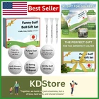 Funny Golf Ball Set With Marker & Tees - Ultimate Gift For Enthusiasts New. Price: $35.99.