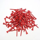Crestgolf Professional 2 1/8" Deluxe Wood Tees 100PCS Red New. Price: $15.76.