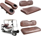 Golf Cart Seat Covers For Brown And 8438 Fit Txt 1994-2013/EZGO Rxv New. Price: $199.96.