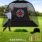 Ultimate Golf Hitting Net Set With Balls, Mat, Tees & Accessories For Men New. Price: $149.99.