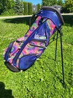 Birdie Babe Pink Tie Dye Ladies Womens 8 Way Divider Golf Bag W/ Stand Pre-owned. Price: $99.99.