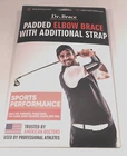 New Dr. Brace Padded Elbow With Additional Strap Tennis Golf Size Medium. Price: $16.99.