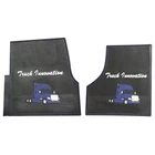 Freightliner Cascadia Rubber Front Floor Mats Set Black & Blue Fits With ... New. Price: $119.28.