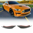 Carbon Fiber Abs Front Fog Light Lamp Cover Trim Ford Mustang 2018+ 2PCS New. Price: $25.99.
