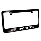 Cadillac XT6 Black Metal License Plate Frame New. Price: $40.99.