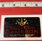 New Scotty Cameron Putters Titleist Custom Shop Black Red Sticker Greatest Hits. Price: $24.99.