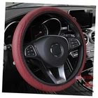 Leather Steering Wheel Cover,anti Slip Car For Burgundy New. Price: $15.65.