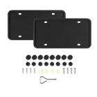 Hzel Car License Plate Frame, 2PCS Silicone Rustproof Front Back Tag Guard Br... New. Price: $34.27.