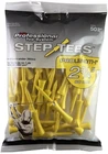 Pride Professional System Two Piece Step Tee, 50 Count, 2-3/4 Inch (yellow) New. Price: $11.99.