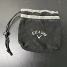 Callaway Golf Valuables Pouch Drawstring Bag For Keys, Balls, Money, Accessories Used. Price: $10.50.