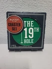 Buxton Vintage 19TH Hole Golf Ball Coasters Set Of 4 Ceramic Cork Base W/box Open. Price: $12.22.
