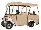 Classic Accessories Fairway Deluxe 4-SIDED 4-PERSON Golf Cart Enclosure Sand New. Price: $167.71.